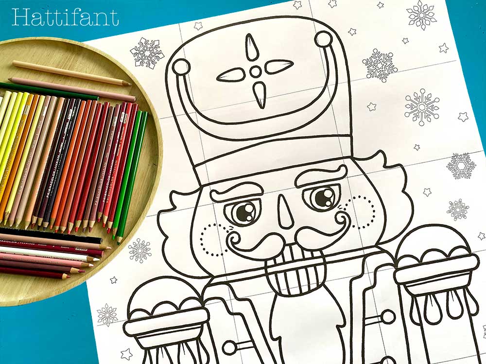 judygruppSTUDIO: Nutcrackers - Holiday Art - Pen & Ink