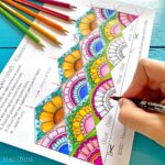 best-kaleidocycle-coloring-page