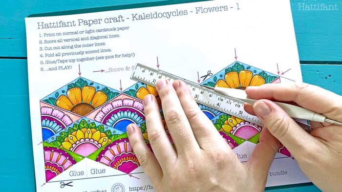 Top kaleidocycle paper craft instructions to download