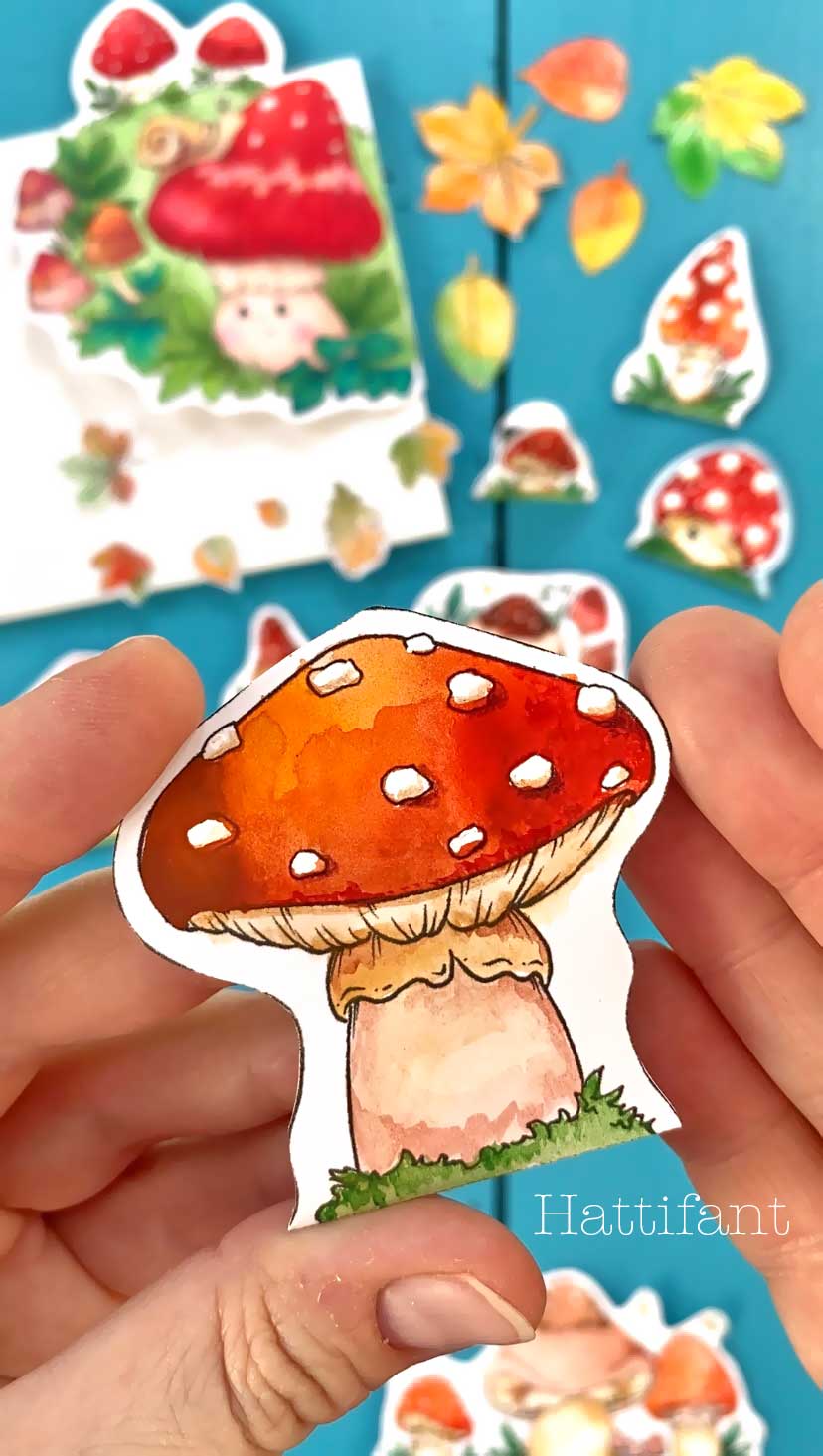 Mushroom Bookmark